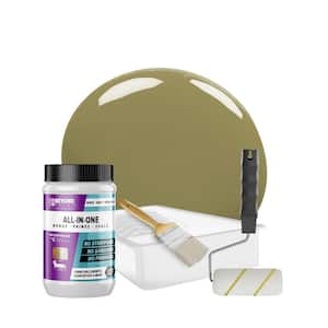 1 qt. Sage Furniture Cabinets Countertops and More Multi-Surface All-in-One Interior/Exterior Refinishing Kit
