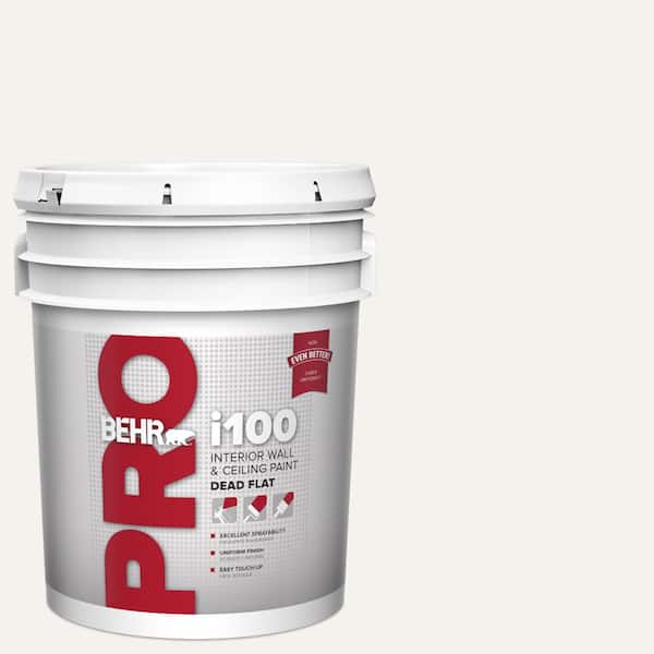 5 gal. #PR-W14 Bit of Sugar Dead Flat Interior Paint