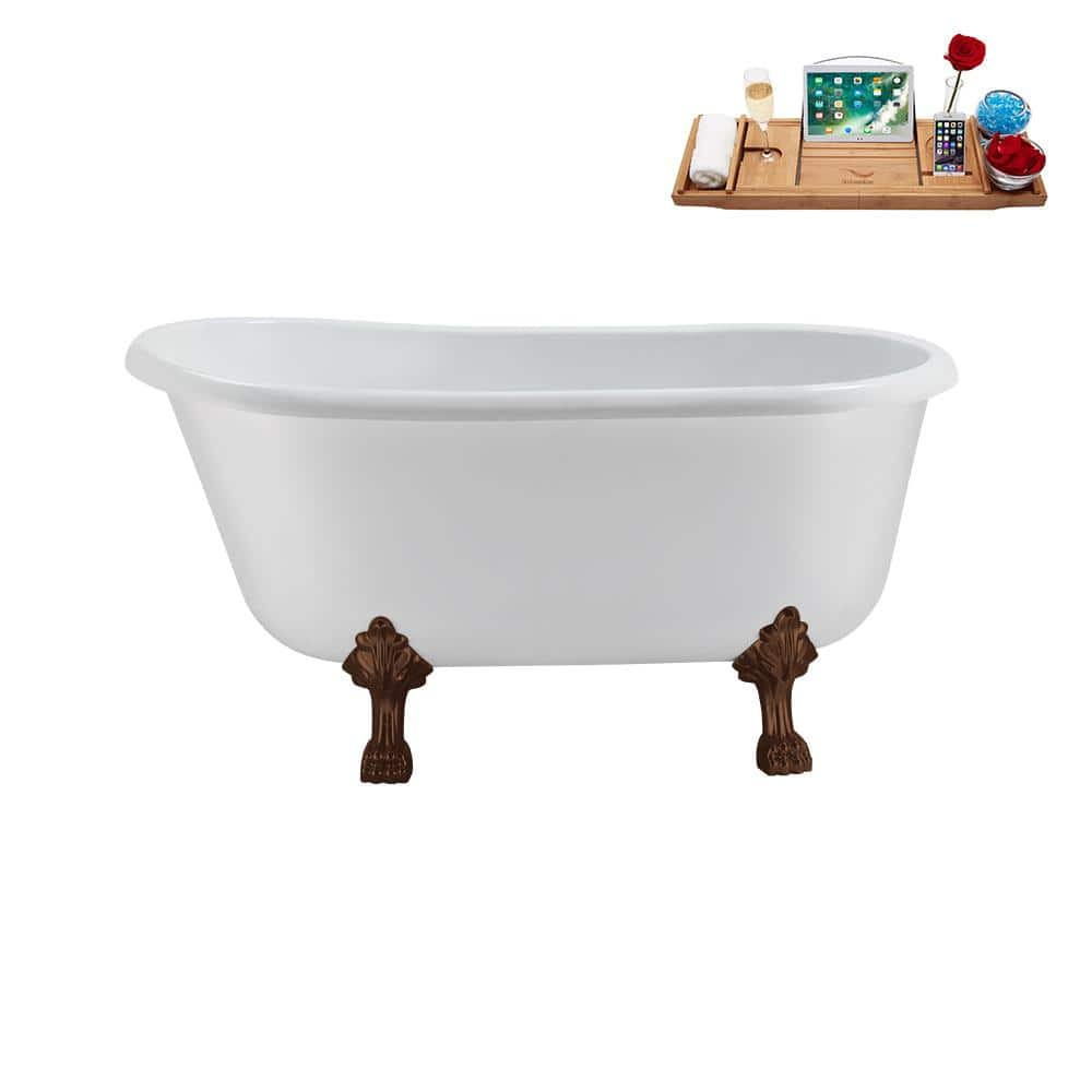 Transfer bench for cheap clawfoot tub