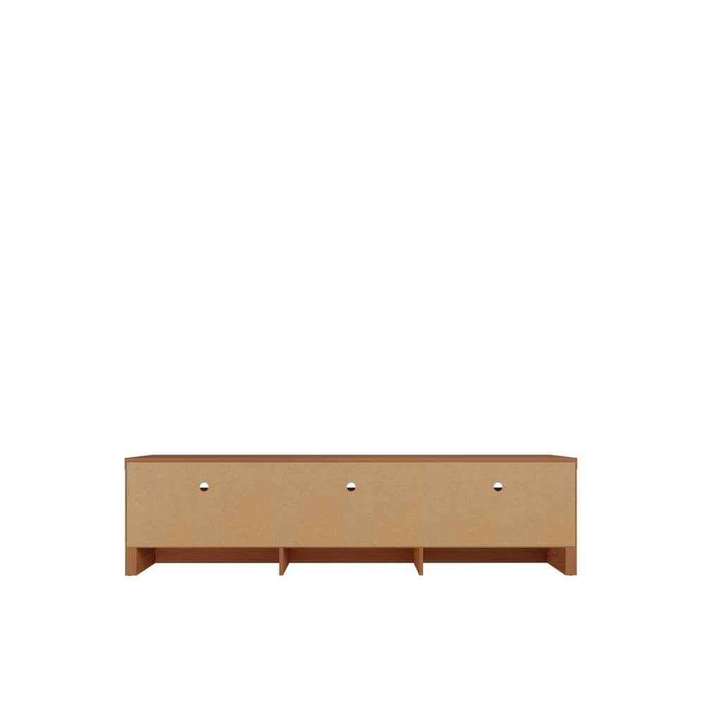 Sylvan Maple Cream Modern TV Stand with Discreet Storage