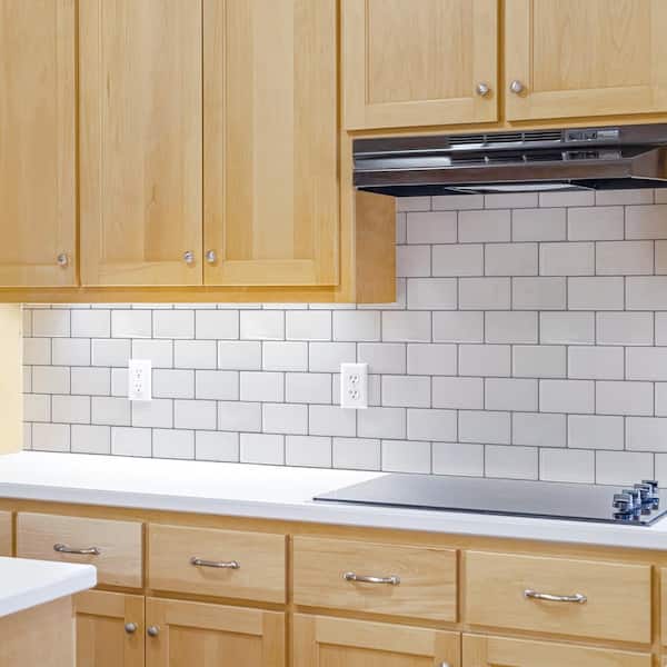  SMART TILES Peel and Stick Backsplash - 10 Sheets of 10.95 x  9.70 - 3D Adhesive Peel and Stick Tile Backsplash for Kitchen, Bathroom,  Wall Tile : Tools & Home Improvement