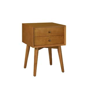 Landon 1-Drawer Acorn Nightstand