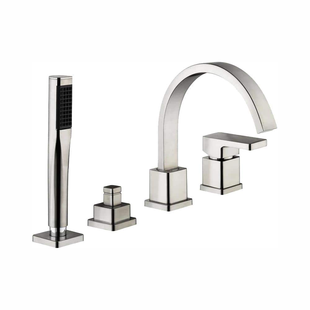 Glacier Bay Marx SingleHandle Deck Mount Roman Tub Faucet with