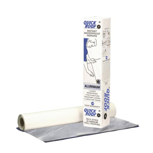 CPI COFAIR PRODUCTS INC. Quick Roof Pro Aluminum Waterproof Repair Tape - 36 in. x 33.5 ft.