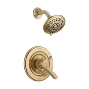 Lahara 1-Handle Shower Only Faucet Trim Kit in Champagne Bronze (Valve Not Included)
