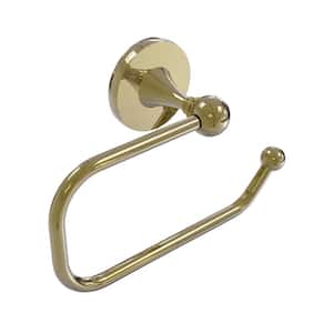 Shadwell European Style Toilet Paper Holder in Unlacquered Brass