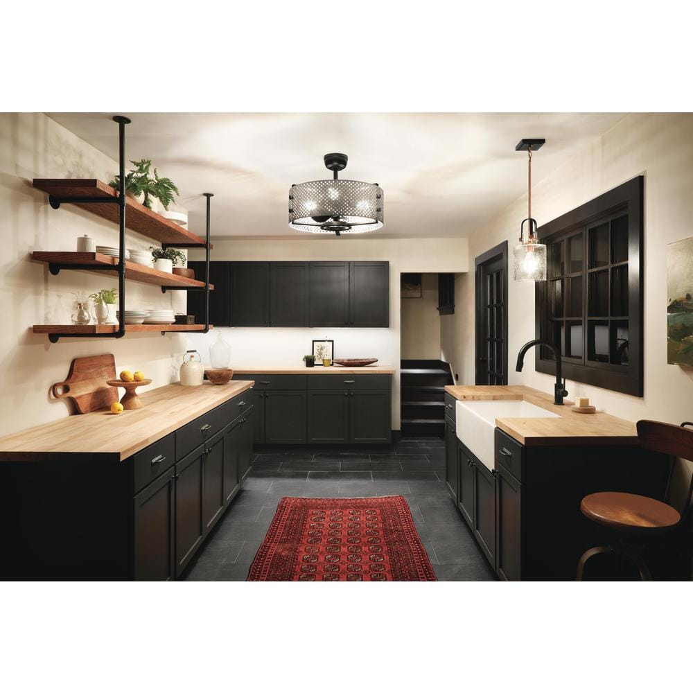 Matte Black Stainless Steel Pull-Down Kitchen Faucet