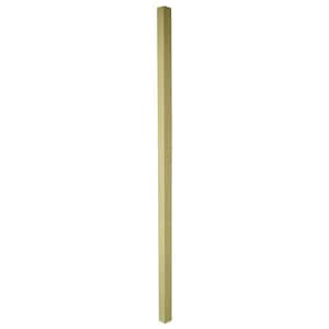 Stair Parts 41 in. x 1-1/4 in. 5060 Unfinished Hemlock Square Craftsman Wood Baluster for Stair Remodel