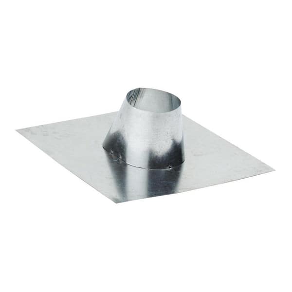 Gibraltar Building Products T-Top 4 in. Galvanized Steel Sub Jack Pipe Flashing