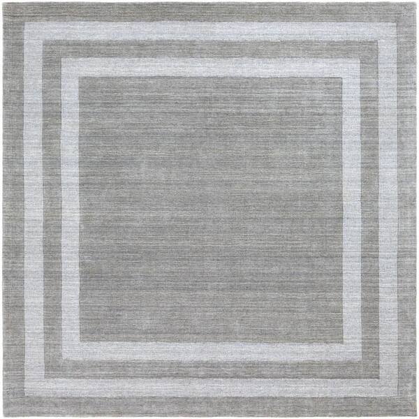 Artistic Weavers Hana Gray Border 8 ft. Square Indoor Area Rug S00161015791 The Home Depot