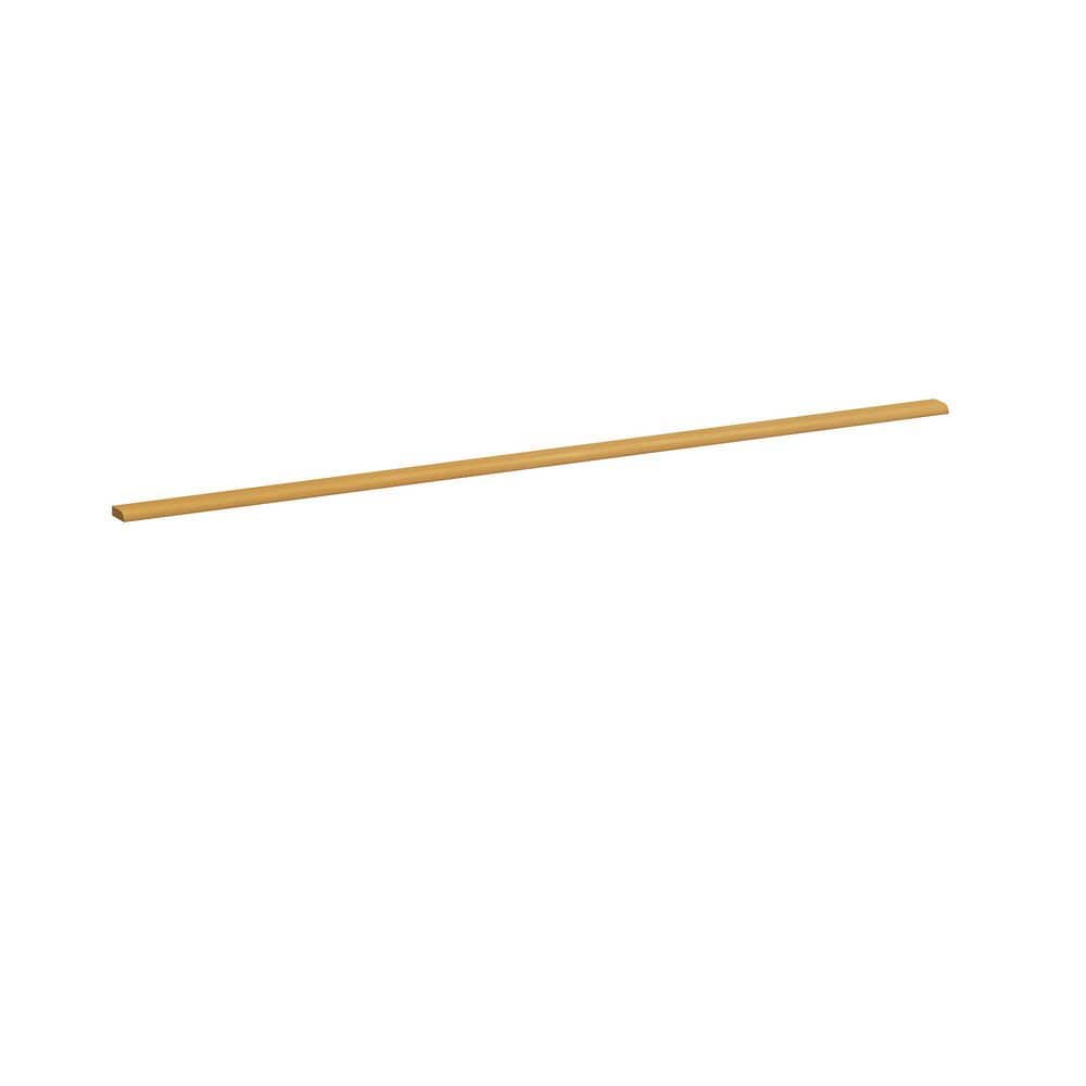 Aberdeen Recessed 96 in. W x 0.75 in. H x 0.25 in. D in Caramel Scribe Molding in Assembled Wall price history on PriceWatchPro