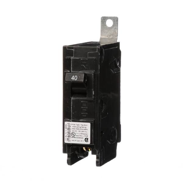 Siemens 40 Amp 1-Pole 22 kA Type QPH Circuit Breaker