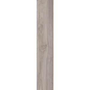 Campania Grey 7 in. x 40 in. Matte Ceramic Wood Look Floor and Wall Tile (11.63 sq. ft./Case)