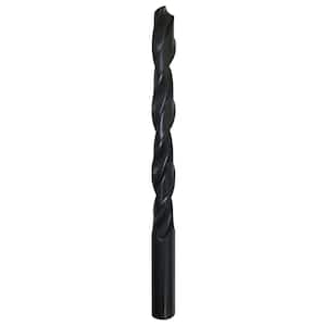4 Pc 17mm HSS Black Oxide Jobber Length Twist Drill Set Straight Shank Drilling 