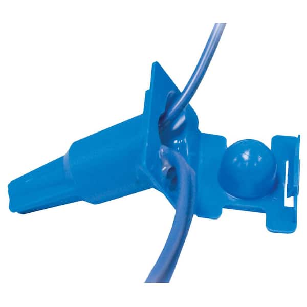 DryConn DBSR Direct Bury Connector with Strain Relief, Aqua (10-Pack)