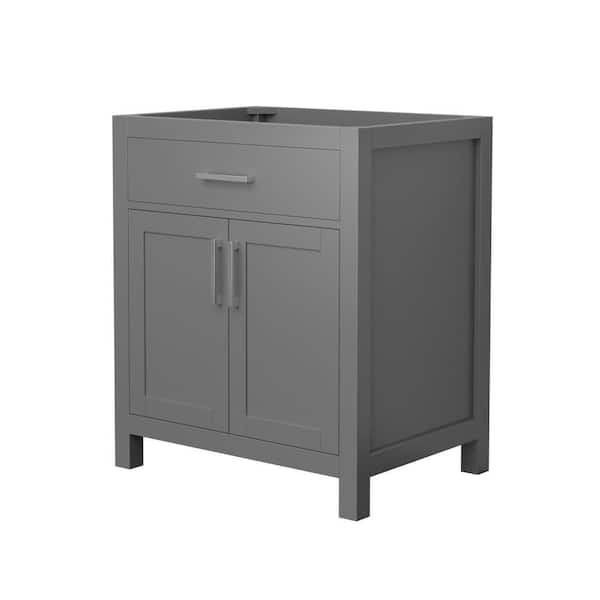 Beckett 29.25 in. Bath Vanity Cabinet without Top in Dark Gray