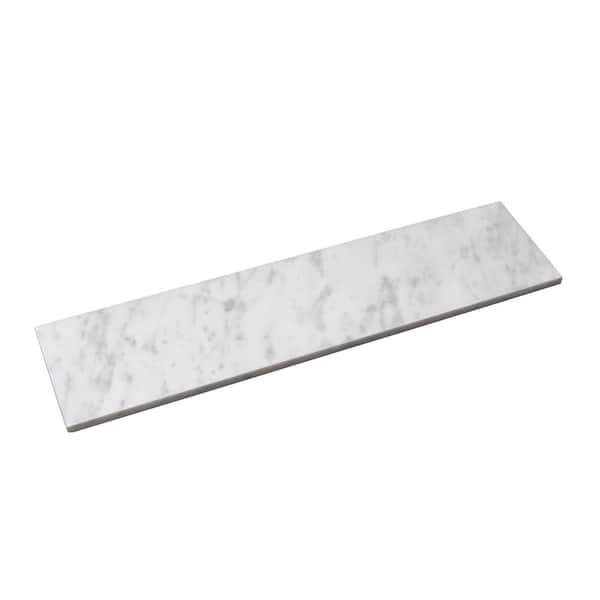 Apollo Tile Grandis Gray 4-in x 16-in Honed Natural Stone Marble Subway Floor and Wall Tile (4.44-sq. ft/ Carton)