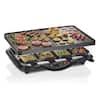 Hamilton Beach 200 Sq in Black Portable Party Grill with non-stick Grill Plates 31612MN-MX