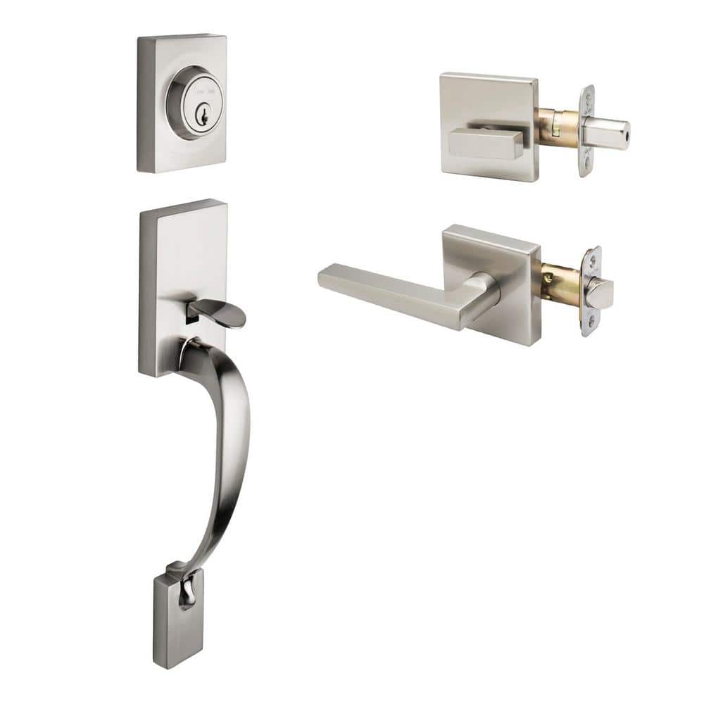 Fashion Satin Stainless Door Handleset and Verona Handle Trim price history on PriceWatchPro