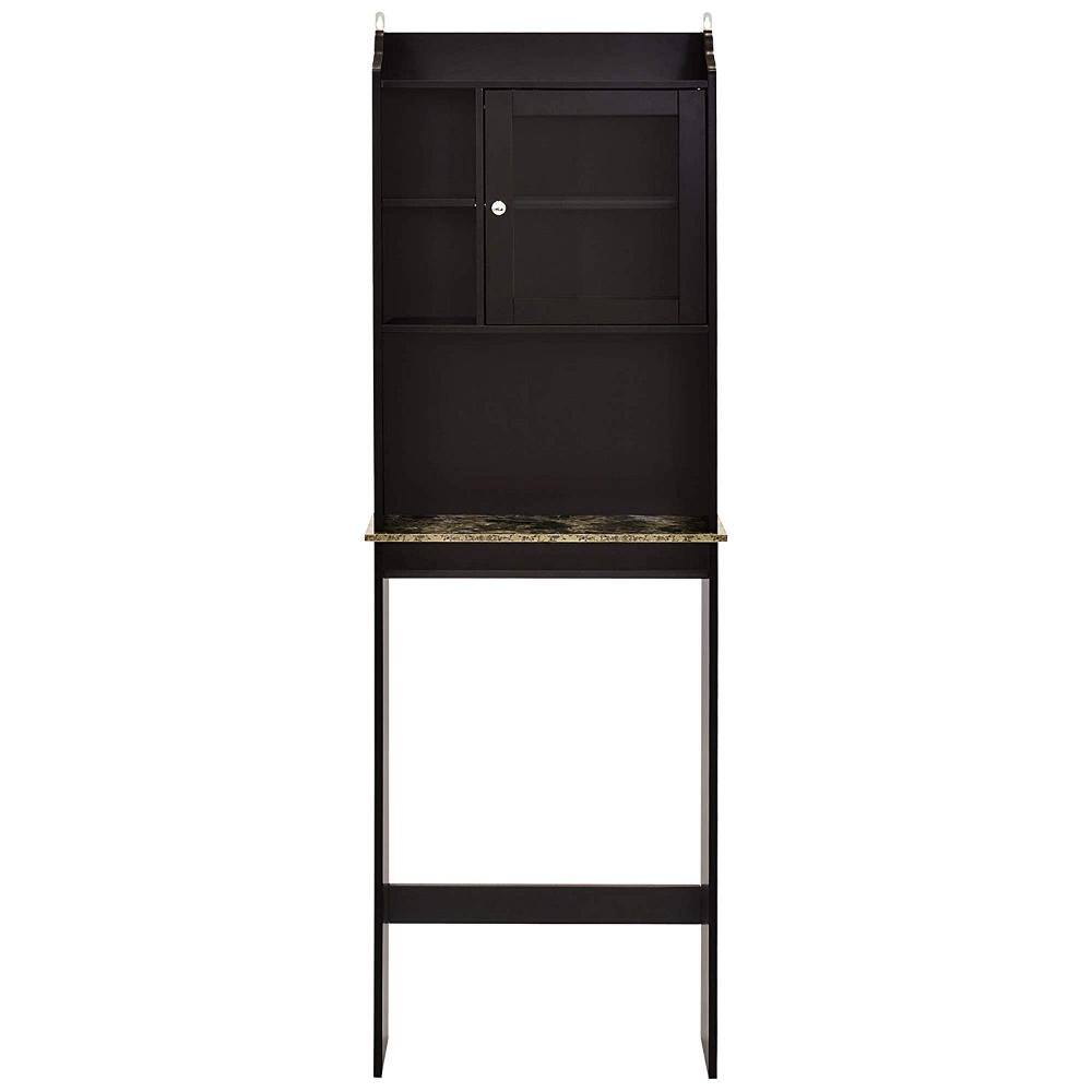 "68.1""H Brown Over The Toilet Space Saver Organization, Wood Bathroom Storage Cabinet, Fit Any Home Space" price history on PriceWatchPro