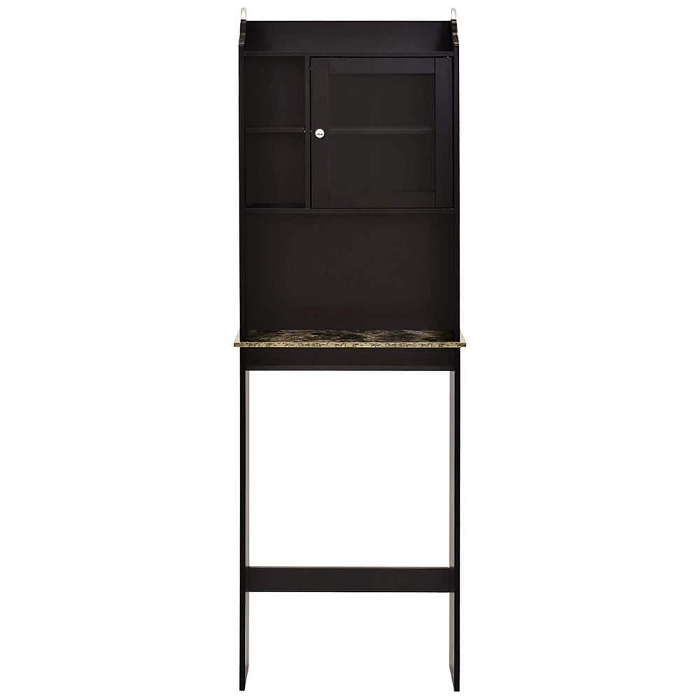 Modern Over The Toilet Space Saver Organization Wood Storage Cabinet for Home, Bathroom price history on PriceWatchPro