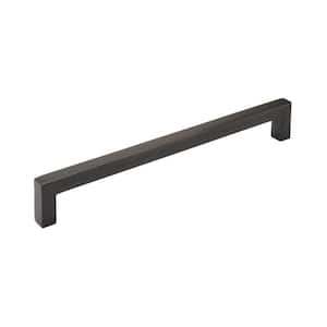 Monument 7-9/16 in. (192mm) Modern Oil-Rubbed Bronze Bar Cabinet Pull