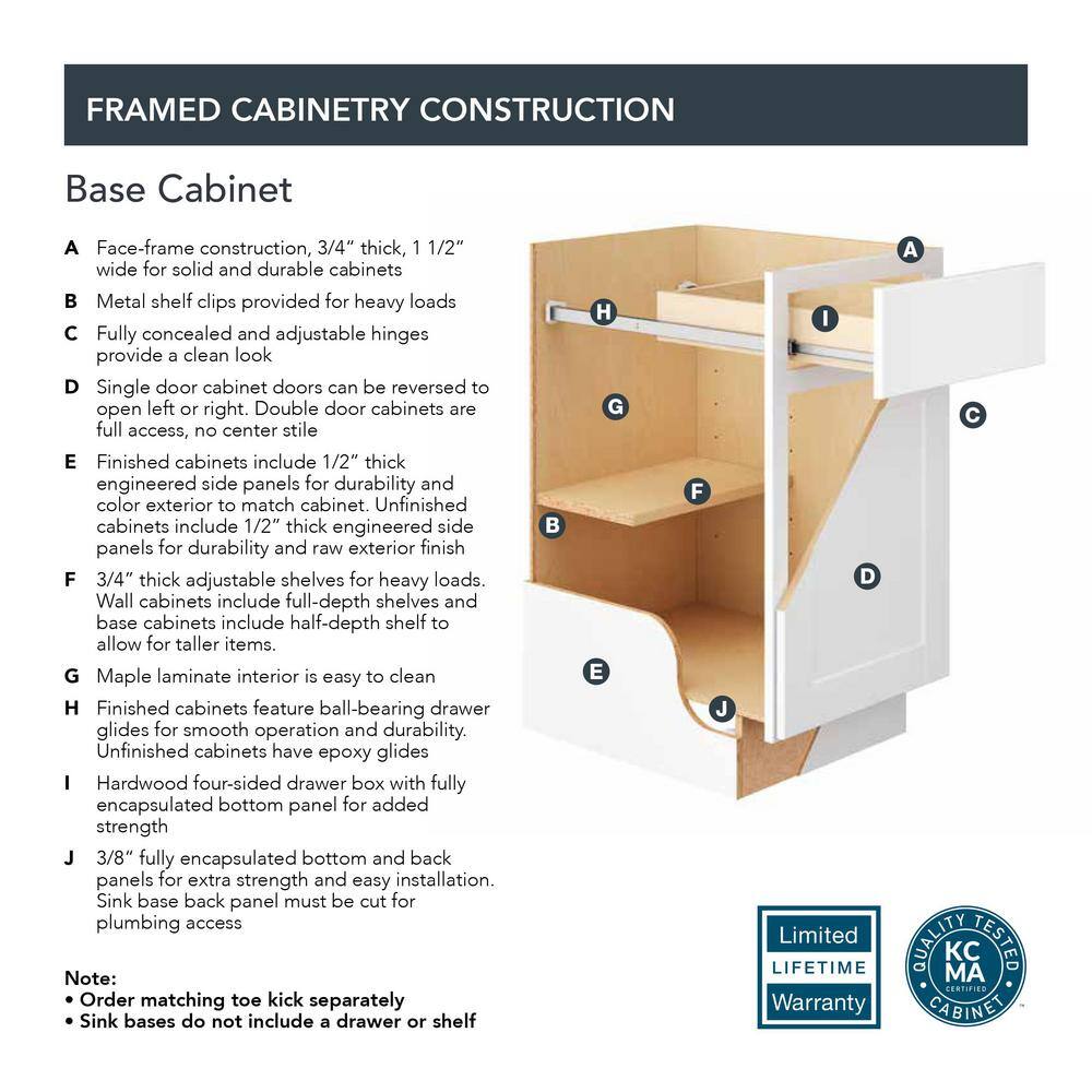 Medium Oak 3-Drawer Bathroom Vanity Base Cabinet