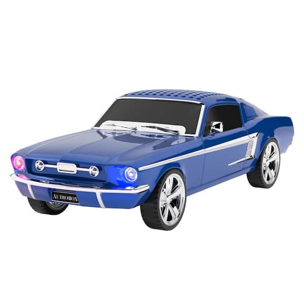 Retro Ride TRK-6500BT 10-Watt Classic-Muscle-Car Bluetooth Speaker with WaveSync and Lights