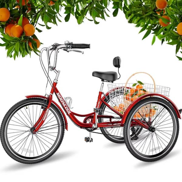 Red discount adult tricycle