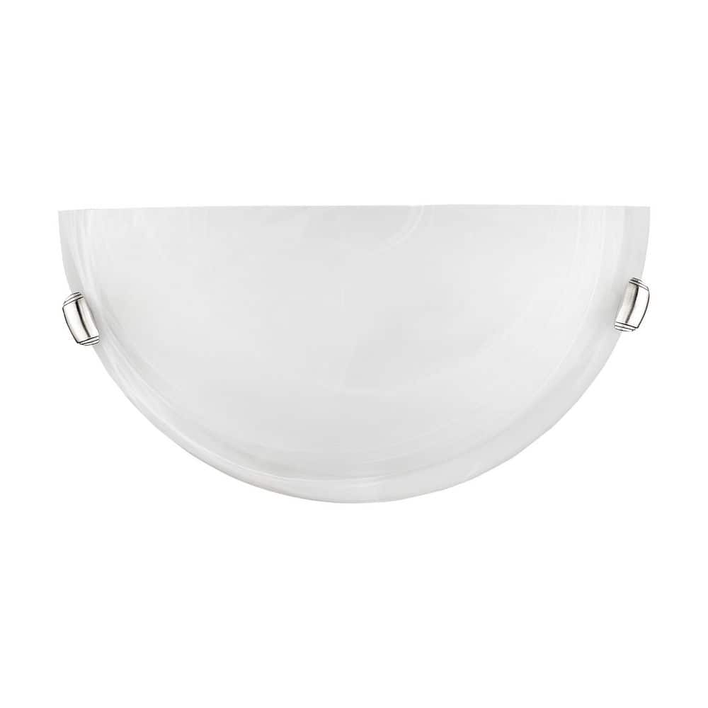 Contour Lines 8''x16'' Brushed Nickel Dimmable Wall Sconce
