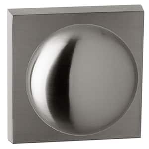 Bravura Macon 906-7 Satin Nickel Privacy (Bed/Bath) Door Knob w/ square trim