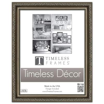 Rustic Canvas Series 16 in. x 20 in. Weathered Gray Floating Frame for Oil  Paintings and Wall Art