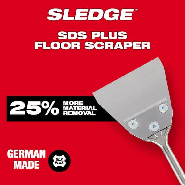5 in. x 10 in. SLEDGE SDS-PLUS Floor Scraper