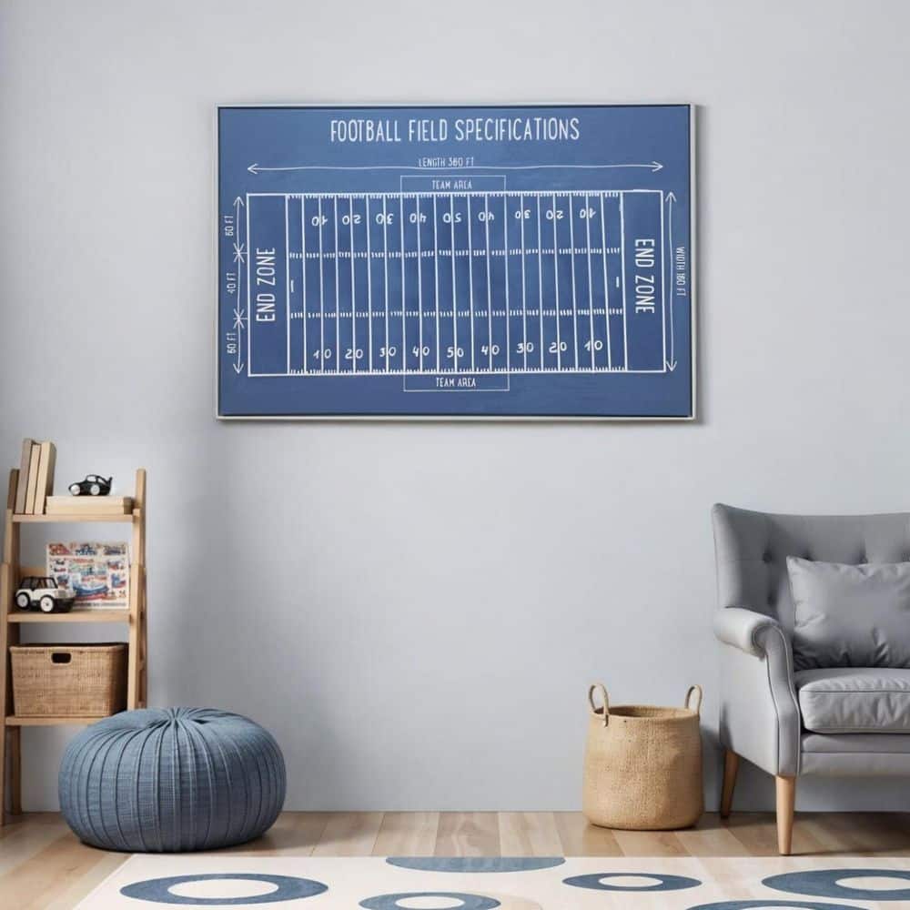 Piece Floater Frame Graphic Print Sports 24.00 in. x 36.00 in. price history on PriceWatchPro