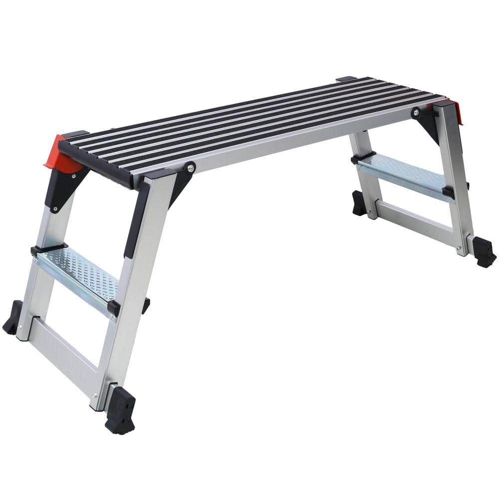 Miscool Avex 2-Step 1.5 ft. Reach Height Aluminium Step Stool with