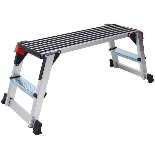 Avex 2-Step 1.5 ft. Reach Height Aluminium Step Stool with 330 lbs. Load Capacity
