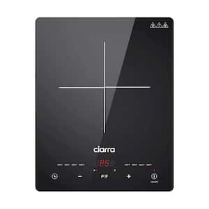 13 in. 1-Element Portable Glass Induction Cooktop in Black with Touch Control