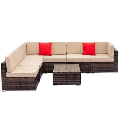 Outdoor Sectionals Outdoor Lounge Furniture The Home Depot