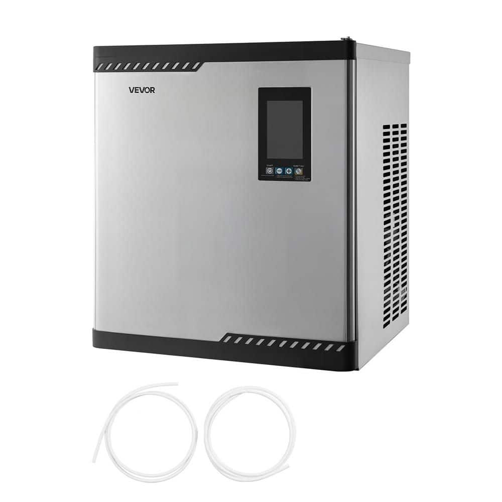 20 in. 66 lb. Nugget Built-in Ice Maker Chewable Pellet Ice Machine in Stainless Steel with 6 lb. Bin and Self-Cleaning