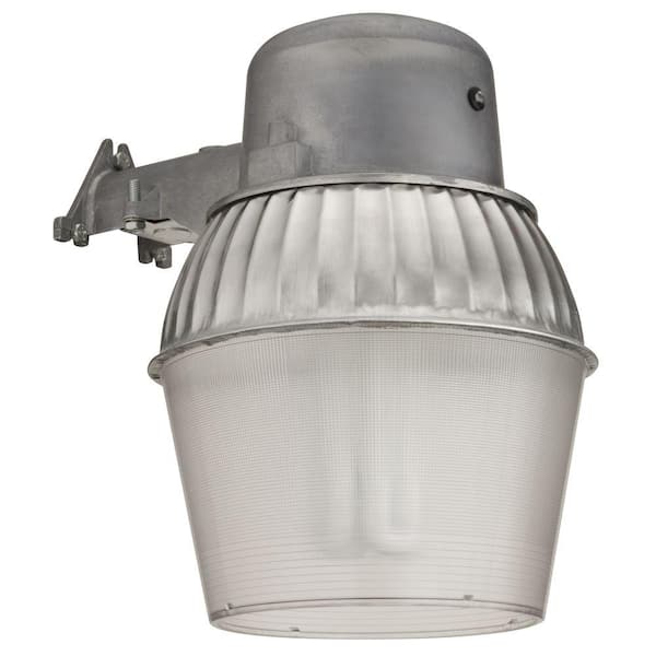 Lithonia Lighting 65-Watt CFL Wall-Mount Outdoor Gray Fluorescent Area Light