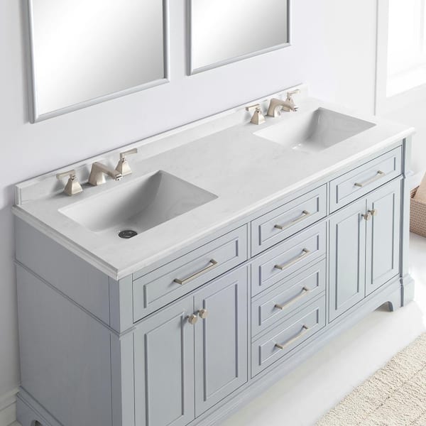 Home Decorators Collection Melpark 60, Double Sink Bathroom Vanity Home Depot