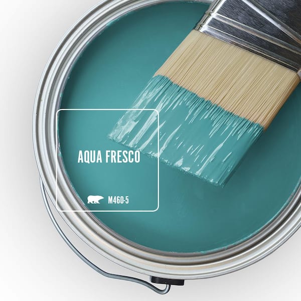 BEHR PREMIUM 1 gal. #M460-5 Aqua Fresco Semi-Gloss Enamel Interior