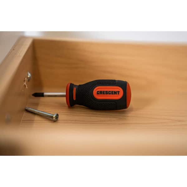 Crescent Phillips and Slotted Screwdriver Set with Dual Crescent Phillips and Slotted Screwdriver Set with Dual