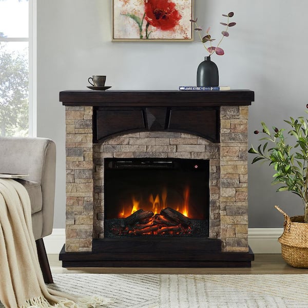 Festivo 41 In Freestanding Electric, Home Depot Indoor Electric Fireplaces