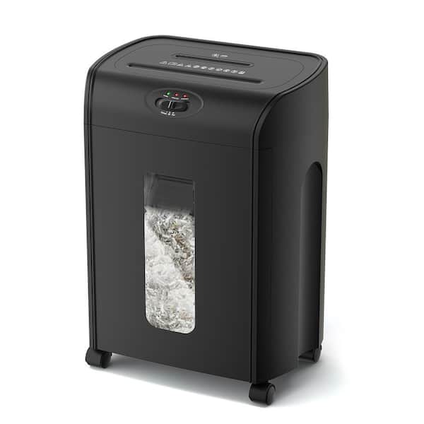 15 Sheets Paper Shredder Cross Cut Paper Cutter for CD, Credit Card, Staples, Paper Clip, 18L/4.96 Gal, 58dB Low Noise