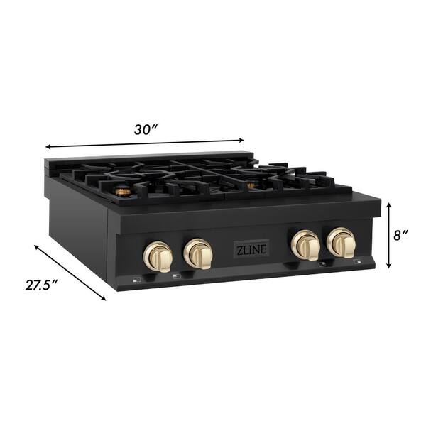 zline gas range top
