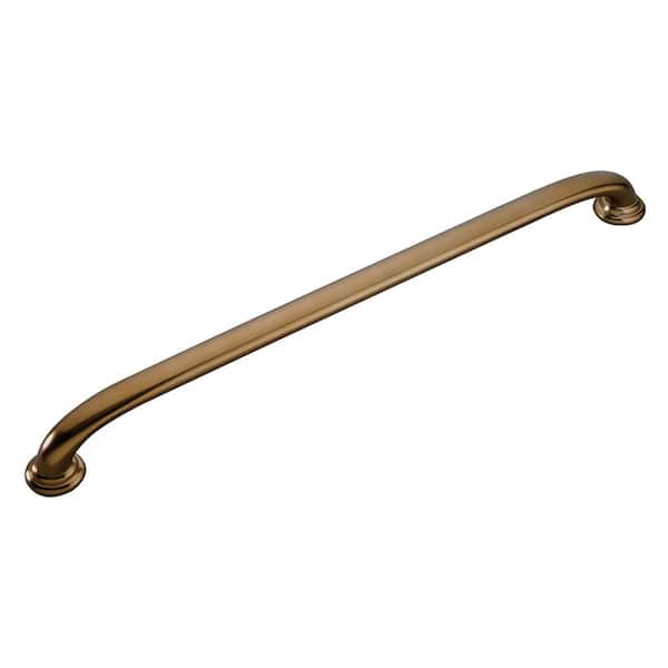 HICKORY HARDWARE Zephyr Collection Pull 18 in. (457 mm) Center to Center Veneti Bronze Finish Classic Zinc Appliance Pull (5-Pack)