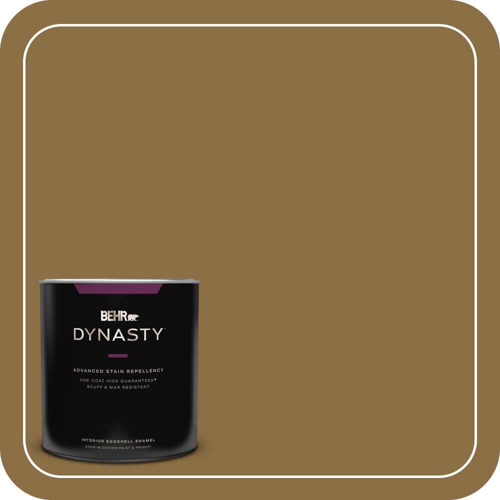 1 qt. #330F-7 Nutty Brown Eggshell Enamel Interior Stain-Blocking Paint and Primer price history on PriceWatchPro
