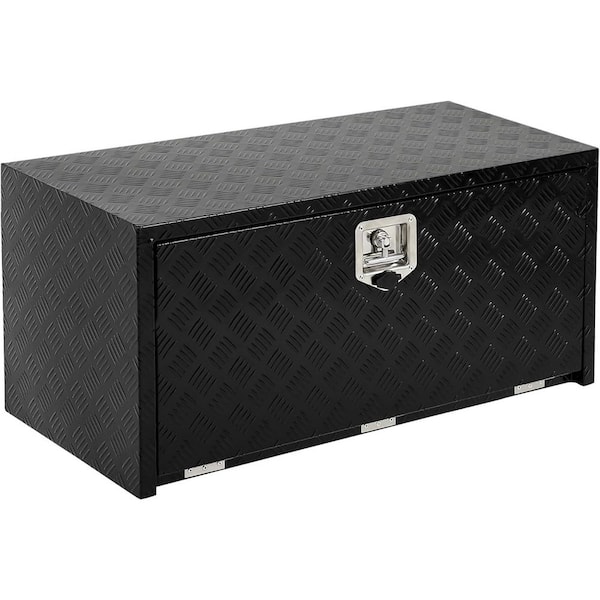30 in. Black Diamond Aluminum Underbody Truck Box with Lock and Keys