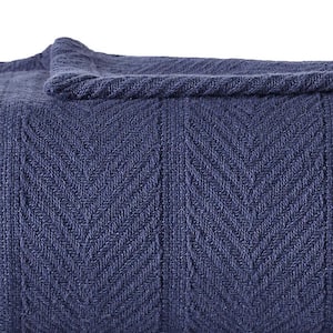 Solid Cotton Woven Blanket
